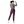 Women’s Plum Jogger Pants with Multicolor Side Stripe | Track Joggers - s