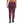 Women’s Plum Jogger Pants with Multicolor Side Stripe | Track Joggers - s