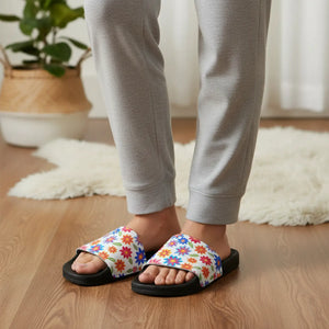 Women’s Pu Slide Sandals – Durable Summer - Dipaliz