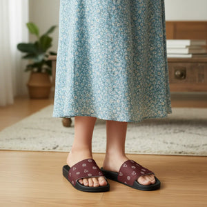 Women’s Pu Slide Sandals – Eco-friendly Gifts - Dipaliz