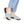 Women’s Removable-strap Sandals – Light Blue Slide with Interchangeable Strap