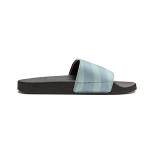 Women’s Removable-strap Sandals – Light Blue Slide with Interchangeable Strap