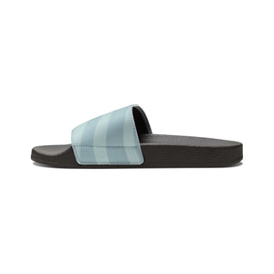 Women’s Removable-strap Sandals – Light Blue Slide with Interchangeable Strap