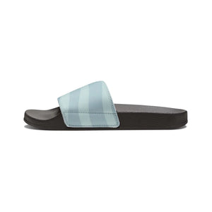 Women’s Removable-strap Sandals – Light Blue Slide with Interchangeable Strap