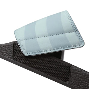 Women’s Removable-strap Sandals – Light Blue Slide with Interchangeable Strap