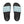 Women’s Removable-strap Sandals – Light Blue Slide with Interchangeable Strap