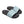 Women’s Removable-strap Sandals – Light Blue Slide with Interchangeable Strap