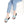 Women’s Removable-strap Sandals – Light Blue Slide with Interchangeable Strap
