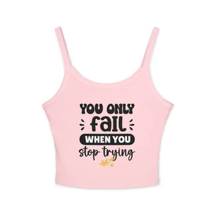 Spaghetti Strap Tank - Ring-spun Cotton Flattering Fit - Dipaliz - Tops