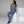 Women’s Steel Blue Jogger Pants with Scorpion Graphic | Athletic Track Joggers - s