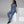 Women’s Steel Blue Jogger Pants with Scorpion Graphic | Athletic Track Joggers - s