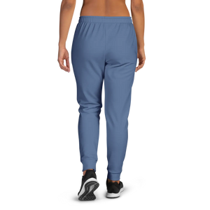 Women’s Steel Blue Jogger Pants with Scorpion Graphic | Athletic Track Joggers - s