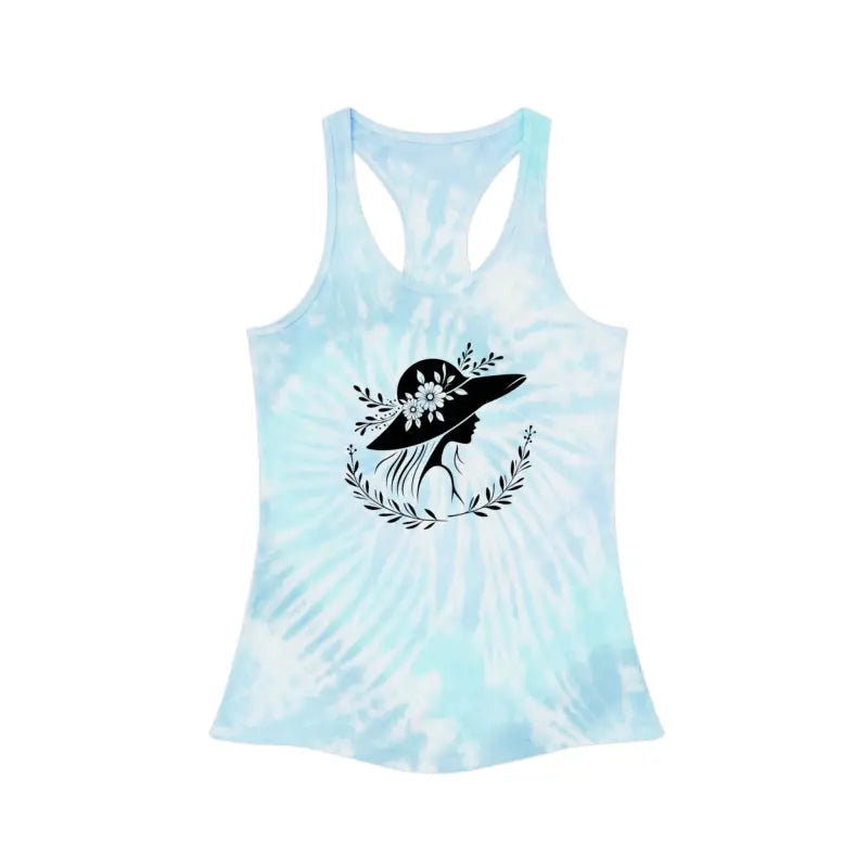 Turn Heads with Women’s Tie Dye Racerback Tank Top