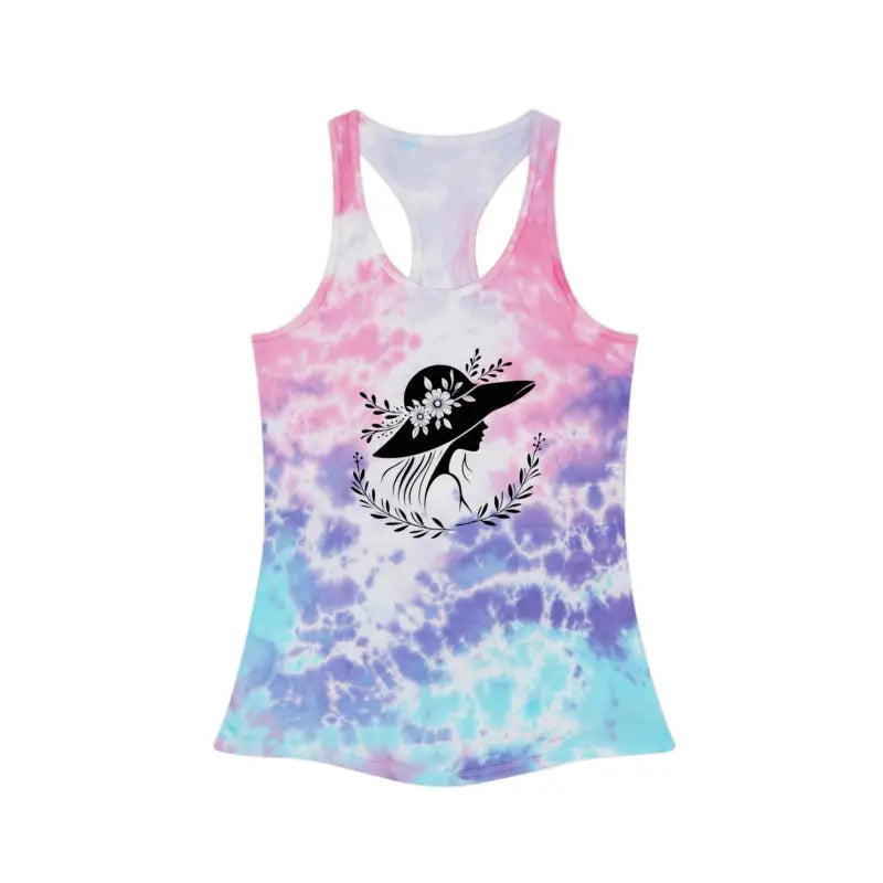 Turn Heads with Women’s Tie Dye Racerback Tank Top