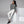 Women’s White Jogger Pants with Black Side Stripes | Athletic Track Joggers - s