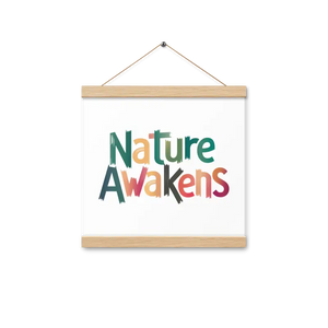 Brand Wooden Hanger Poster - Premium Matte Art - Dipaliz - Oak / 12″×12″ - Posters Prints & Visual Artwork