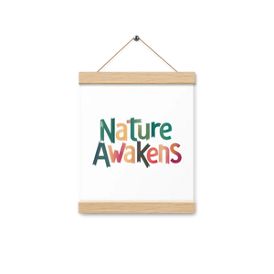 Brand Wooden Hanger Poster - Premium Matte Art - Dipaliz - Oak / 8″×10″ - Posters Prints & Visual Artwork