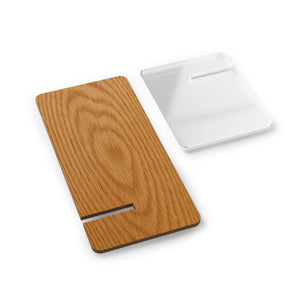Premium Wooden Print Smartphone Stand - Natural Wood - Dipaliz - Mobile Phone Stands