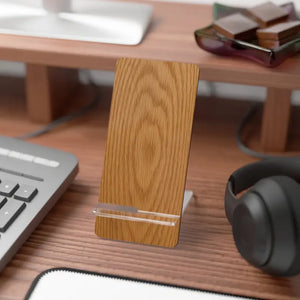 Premium Wooden Print Smartphone Stand - Natural Desktop Holder - Dipaliz - 2.8’’ x 5.9’’ / Glossy - Mobile Phone Stands