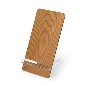 Premium Wooden Print Smartphone Stand - Natural Desktop Holder - Dipaliz - 2.8’’ x 5.9’’ / Glossy - Mobile Phone Stands