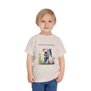 Soft Cotton Woof Tastic Kiddo Tee Puppy Toddler Shirt Dipaliz - Baby & Clothing