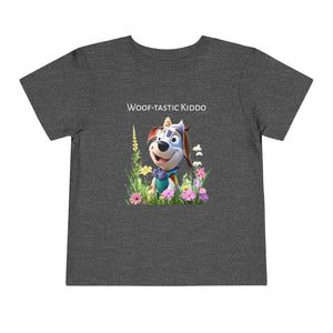 Soft Cotton Woof Tastic Kiddo Tee Puppy Toddler Shirt Dipaliz - Baby & Clothing