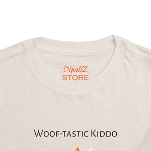 Soft Cotton Woof Tastic Kiddo Tee Puppy Toddler Shirt Dipaliz - Baby & Clothing