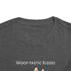 Soft Cotton Woof Tastic Kiddo Tee Puppy Toddler Shirt Dipaliz - Baby & Clothing