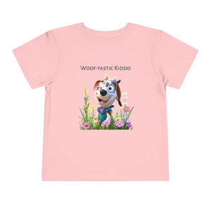 Soft Cotton Woof Tastic Kiddo Tee Puppy Toddler Shirt Dipaliz - Baby & Clothing