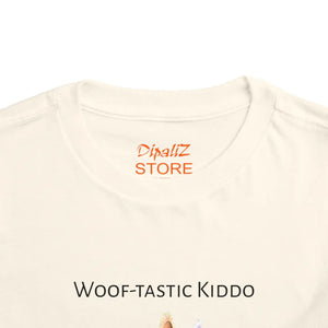 Soft Cotton Woof Tastic Kiddo Tee Puppy Toddler Shirt Dipaliz - Baby & Clothing