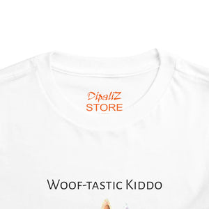 Soft Cotton Woof Tastic Kiddo Tee Puppy Toddler Shirt Dipaliz - Baby & Clothing
