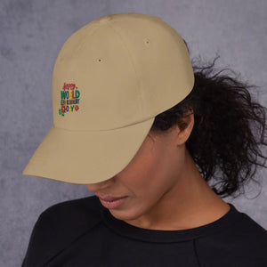 Camo Cotton Dad Hat - Curved Visor Adjustable Strap - Dipaliz - Hats