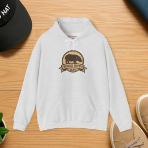 Ultra Comfy Cloud Hoodie - Hippo Silhouette - Dipaliz - Hoodies