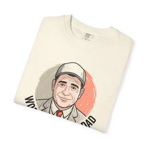 Worlds Okayest Dad Funny Tee - Relaxed Fit Cotton Shirt - Dipaliz - T-shirts