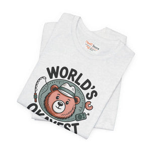 Funny Okayest Dad Tee - Casual Apparel - Dipaliz - T-shirts - Xs