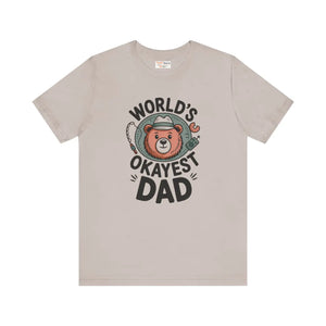 Funny Okayest Dad Tee - Casual Apparel - Dipaliz - T-shirts - Xs