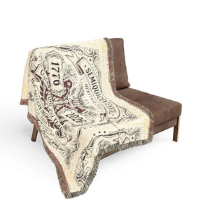 Patriotic Heritage Throw – Cotton Woven - Dipaliz - Blankets