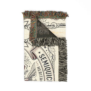 Patriotic Heritage Throw – Cotton Woven - Dipaliz - Blankets
