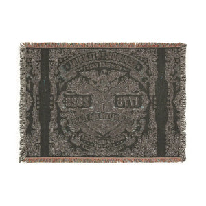 Patriotic Heritage Throw – Cotton Woven - Dipaliz - Blankets