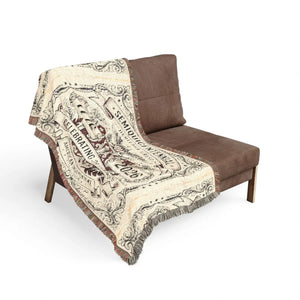 Patriotic Heritage Throw – Cotton Woven - Dipaliz - Blankets