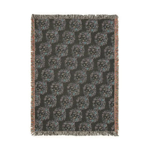 DipaliZ floral blanket offered in artwork weave and photo weave finishes