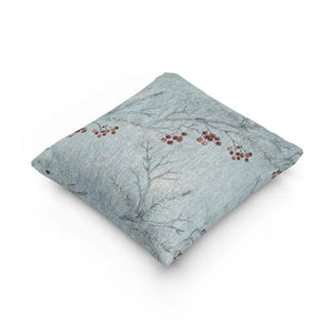 Vintage Floral Woven Pillow - Artisan Decor - Dipaliz - Throw Pillows