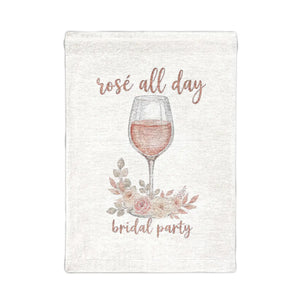 Woven Wall Tapestry – Wine Glass Day Bridal Party - Dipaliz - Decorative Tapestries