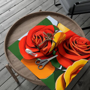 Gift Wrap Papers Red Roses Fashion Bold Design - Dipaliz - Wrapping Paper