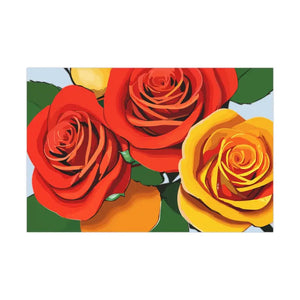 Gift Wrap Papers Red Roses Fashion Bold Design - Dipaliz - Wrapping Paper