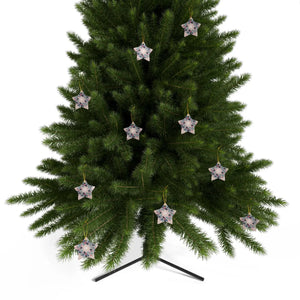 Holly Leaves Ceramic Ornaments – Christmas Decor - Dipaliz - Holiday