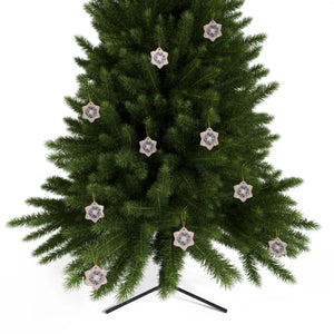 Holly Leaves Ceramic Ornaments – Christmas Decor - Dipaliz - Holiday