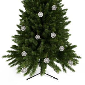 Holly Leaves Ceramic Ornaments – Holiday Decor - Dipaliz