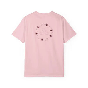 T-shirt - Xoxo Floral Tee - Pink Valentine Graphic Shirt - Dipaliz
