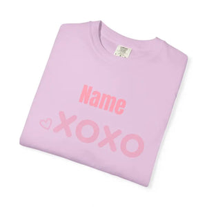 T-shirt - Xoxo Tee - Name Valentine Shirt - Dipaliz
